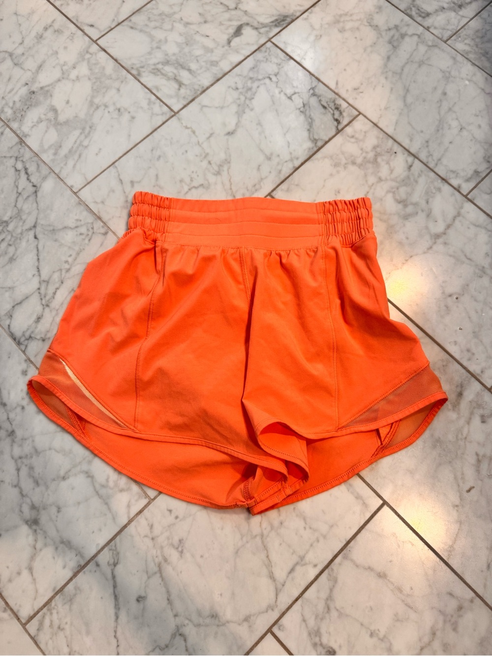 Lululemon peach shorts
